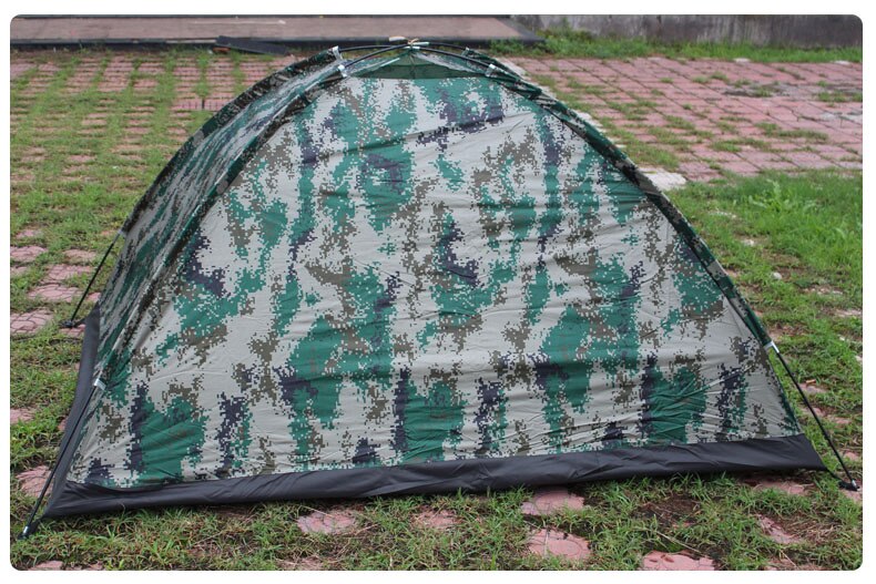 Cheap Goat Tents EL INDIO Outdoor Double tent outdoor camping single Camping Tent 2 people super light tent AT6510 Tents 